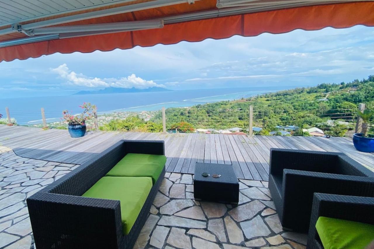 Villa Bounty Amazing Ocean View Punaauia (Tahiti) Exterior foto