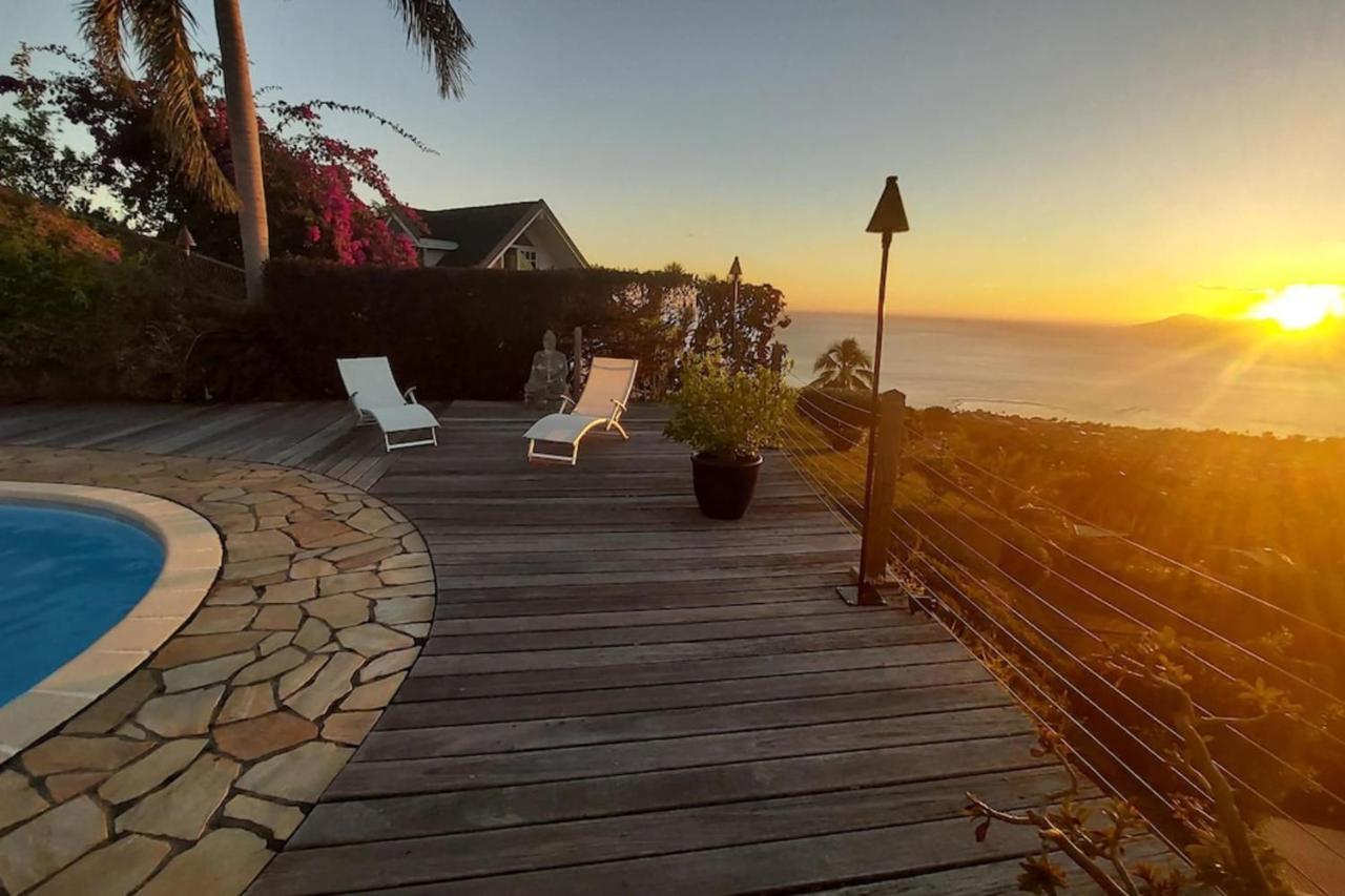 Villa Bounty Amazing Ocean View Punaauia (Tahiti) Exterior foto