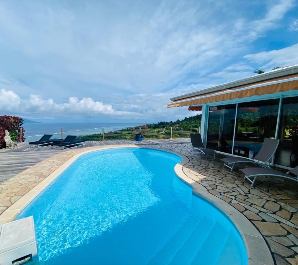 Villa Bounty Amazing Ocean View Punaauia (Tahiti) Exterior foto